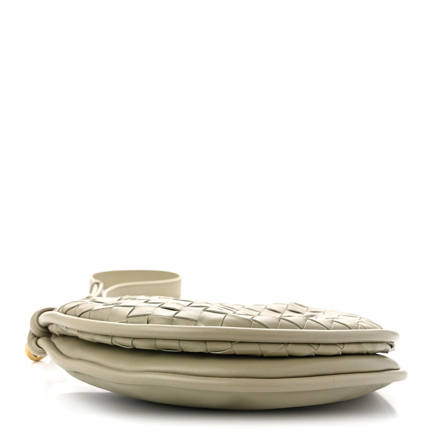 Nappa Intrecciato Small Gemelli Multipocket Bag Travertine Muse - Top Club