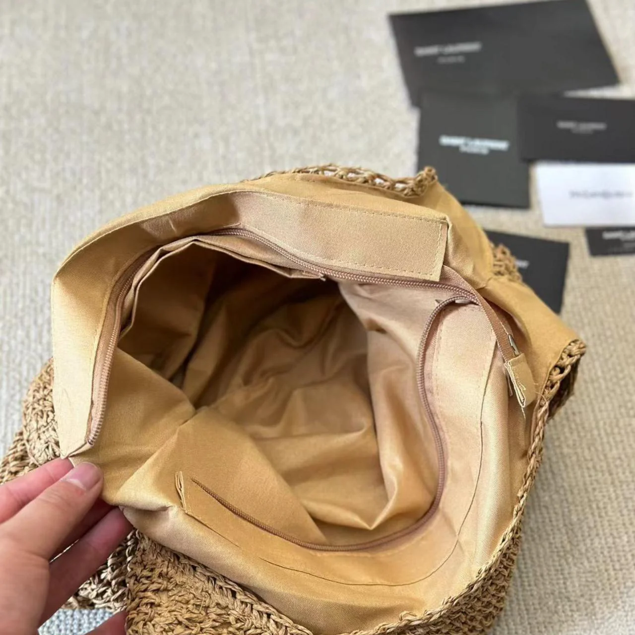 SAINT LAURENT Summer Woven Bag - Top Club