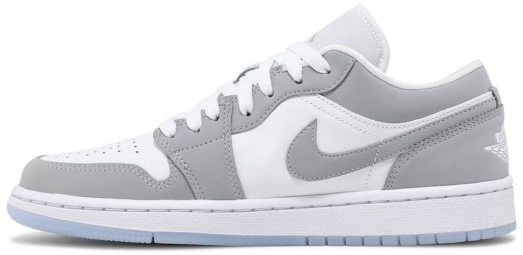 Air Jordan 1 Low White Wolf Grey dc0774-105 - Sneaker Replica Workshop