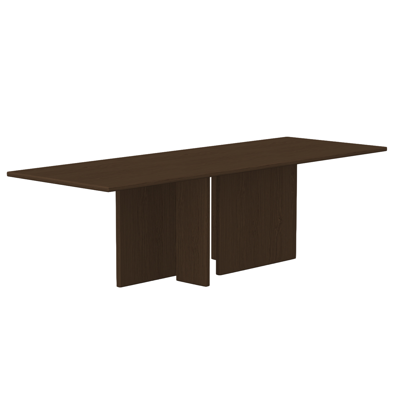 Eettafel Federico 300x90 cm eiken donkerbruin 3063