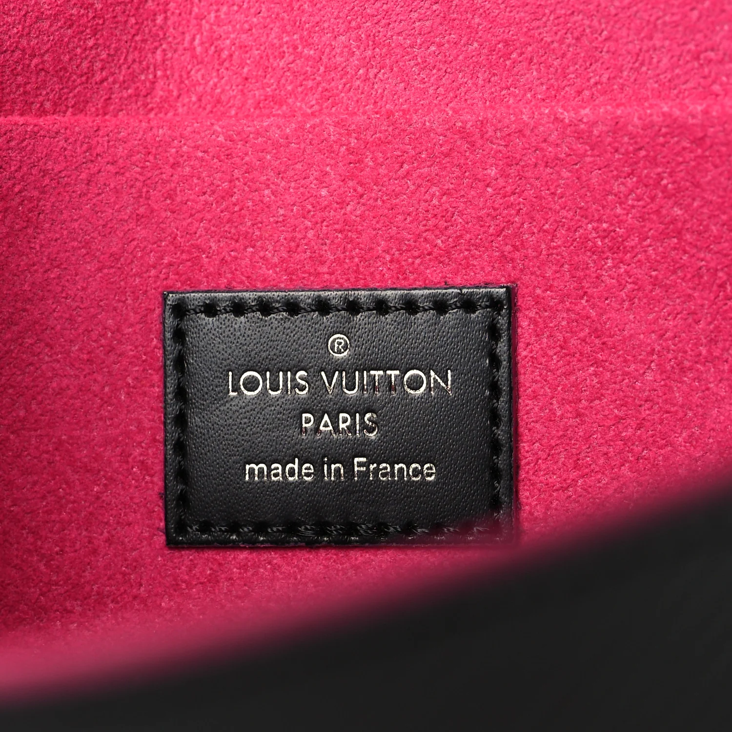 Epi Pochette Felicie Black Hot Pink - Top Club