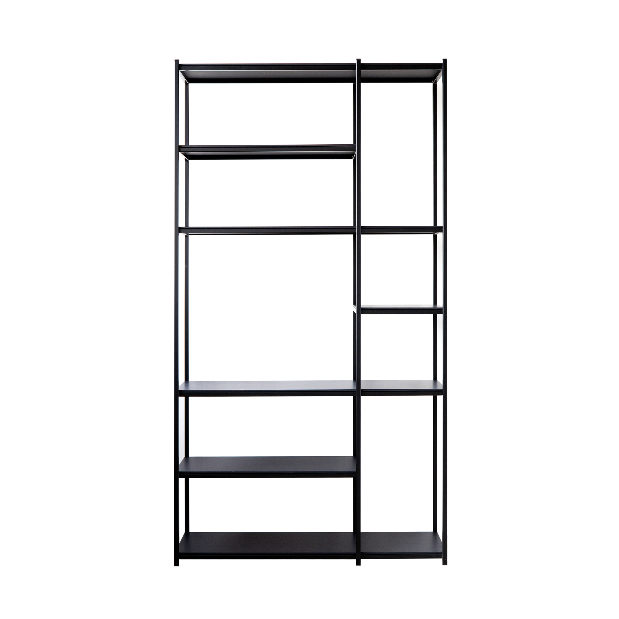 Kast Brooklyn H224 cm zwart hout