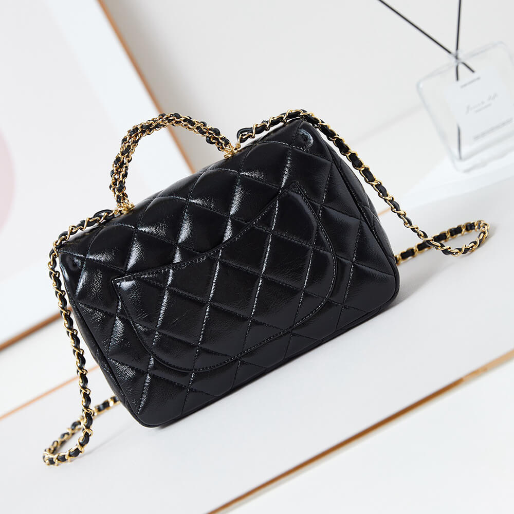 CHANEL Flap Bag with Top Handle - Top Club