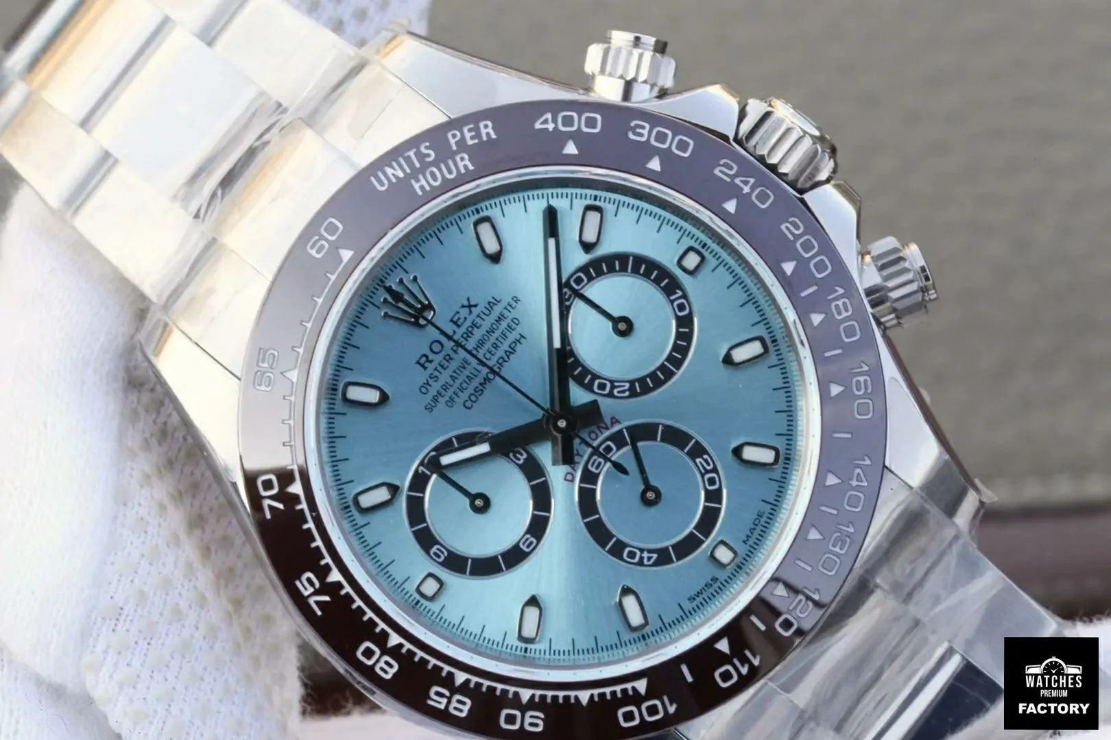 Rolex Daytona Cosmograph 116506 Noob Factory Ice Blue Dial