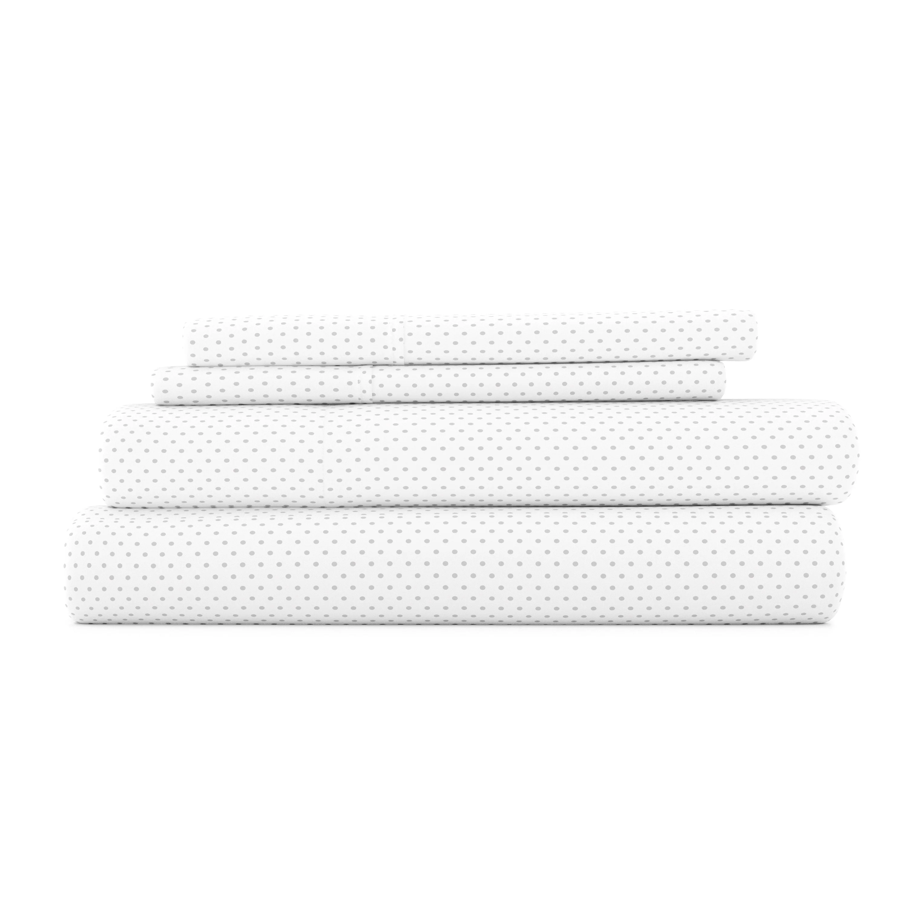 Stippled Pattern 4-Piece Sheet Set