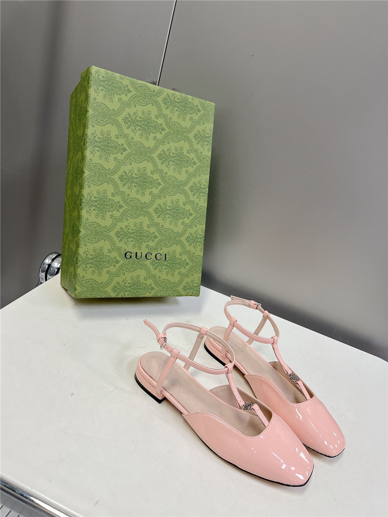 gucci double G hardware buckle embellished sandals - Sneaker Replica Workshop