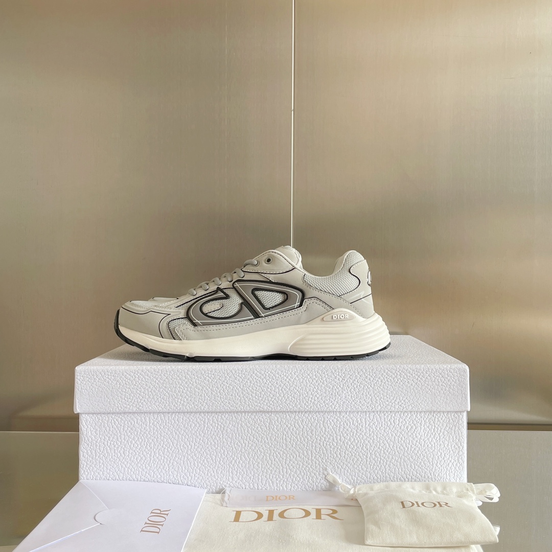 Dior B30 Dad Sneakers Gray (AAA High Quality Version) - Sneaker Replica Workshop