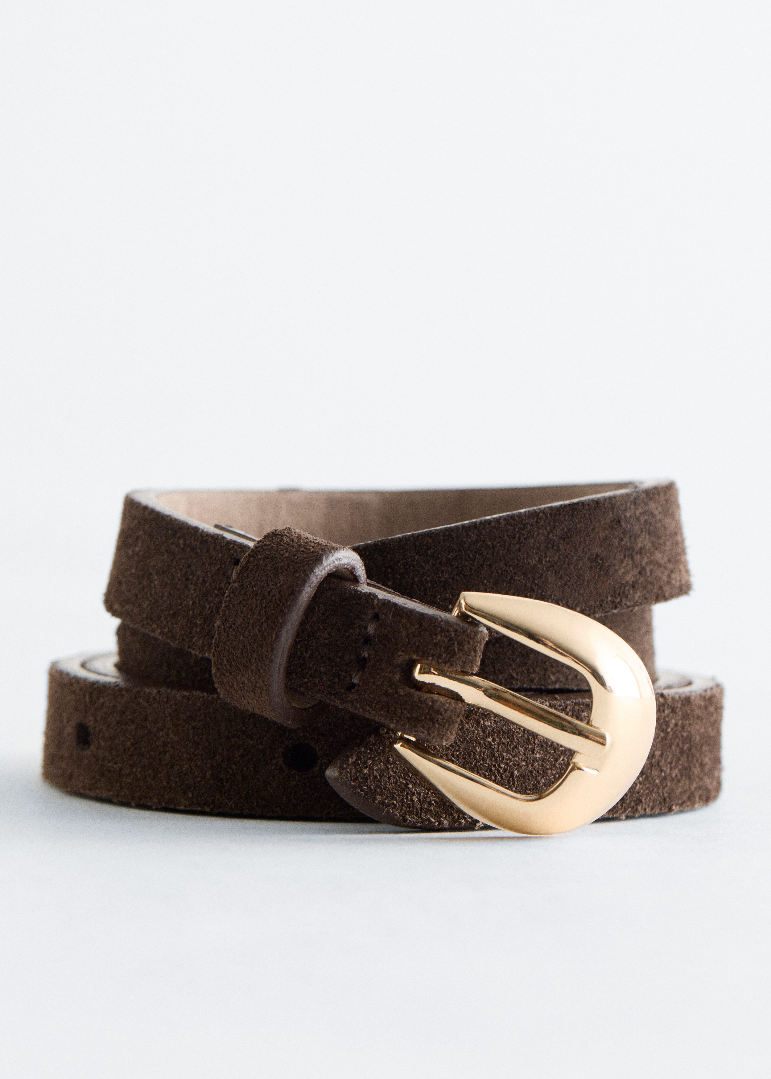 & Other Stories CRESCENT-BUCKLE SLIM BELT