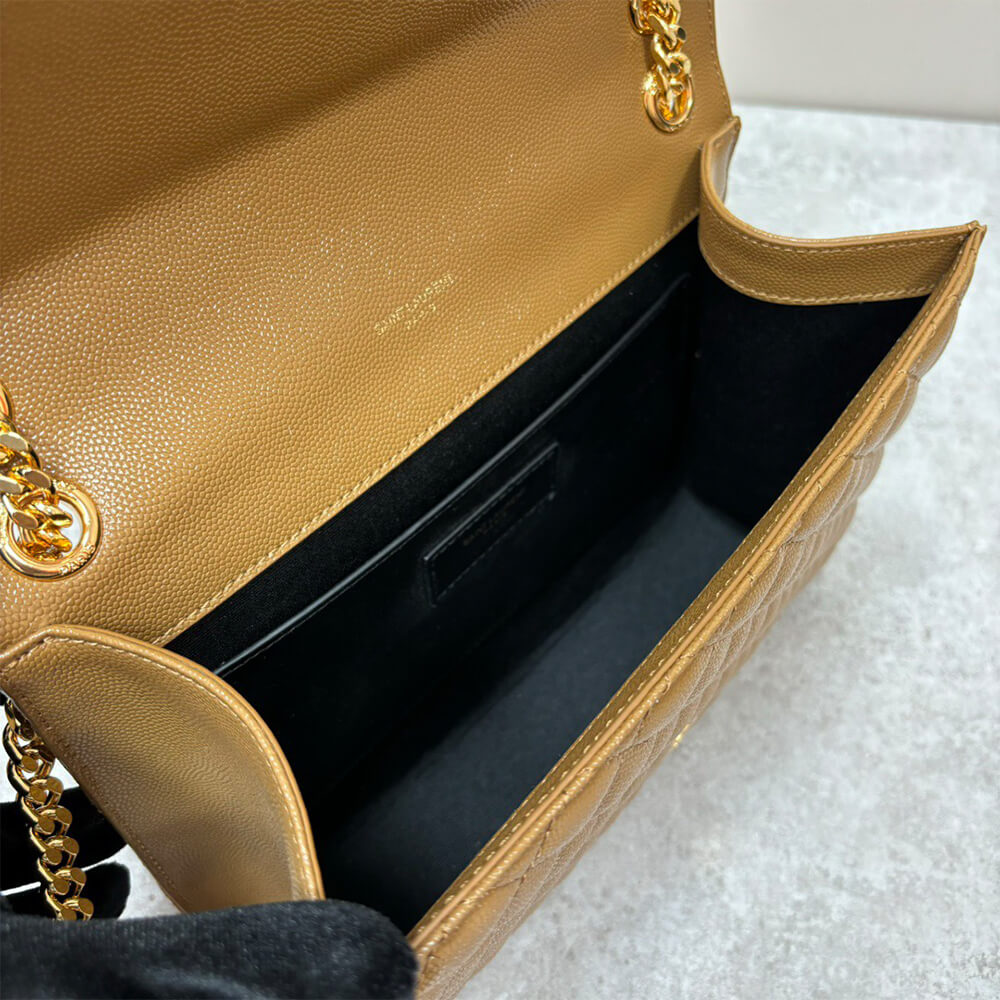 YSL envelope medium in grained leather - Top Club