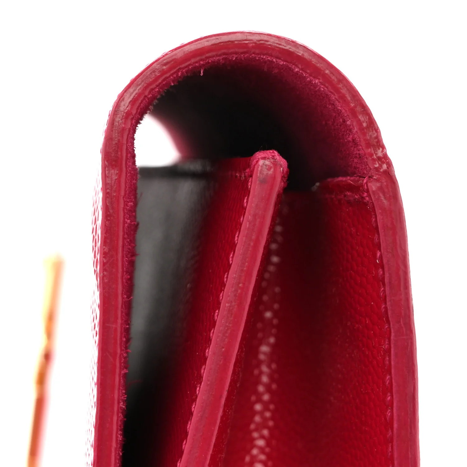 Grain De Poudre Classic Monogram Cassandre Clutch Lipstick Fuchsia - Top Club