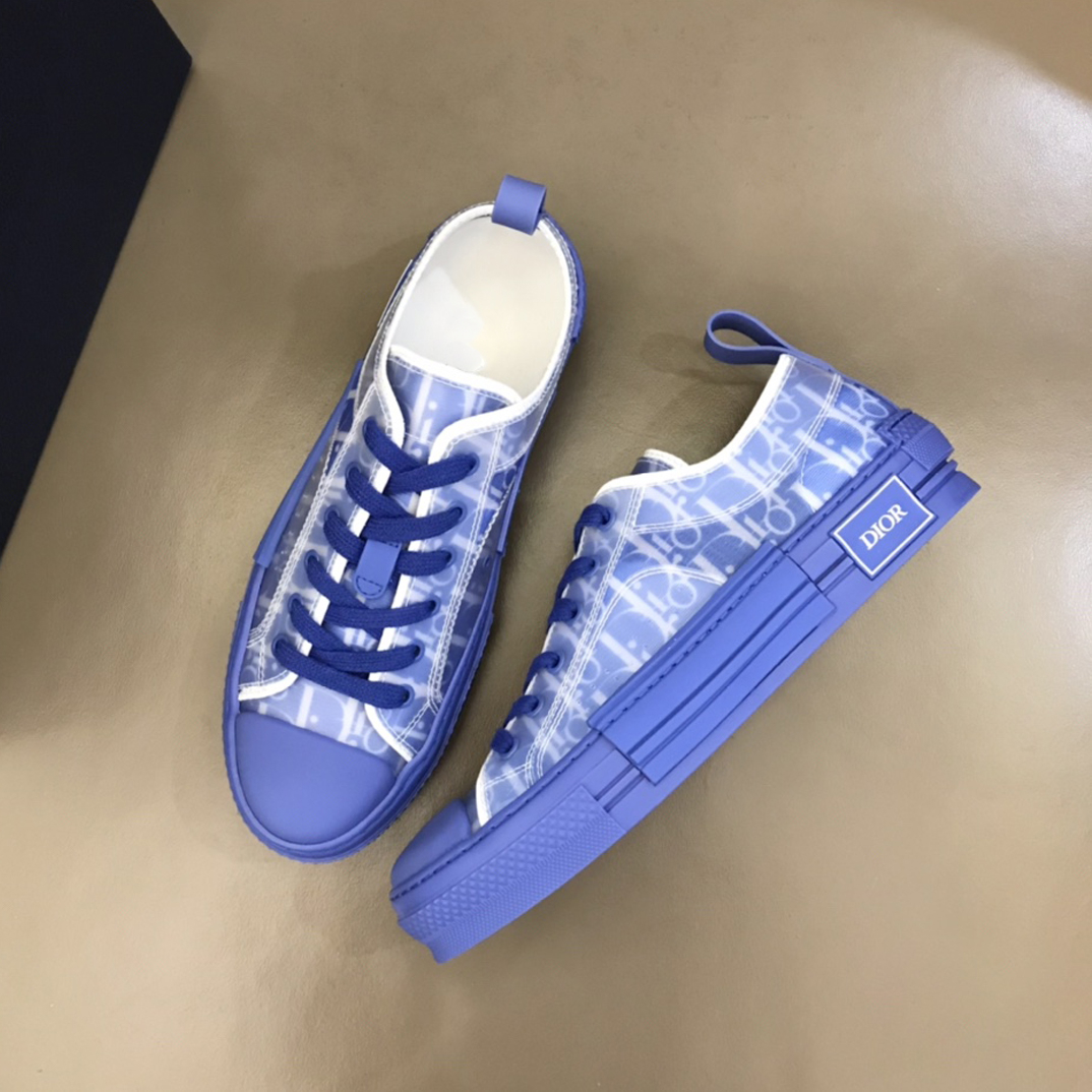 Dior B23 Casual Luxury Low-Top Canvas Shoes - Sneaker Replica Workshop