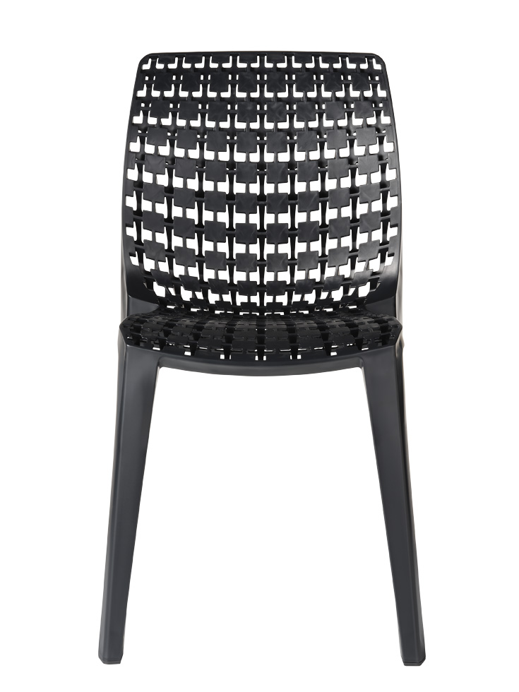 Kwart Monoblock Chair Black