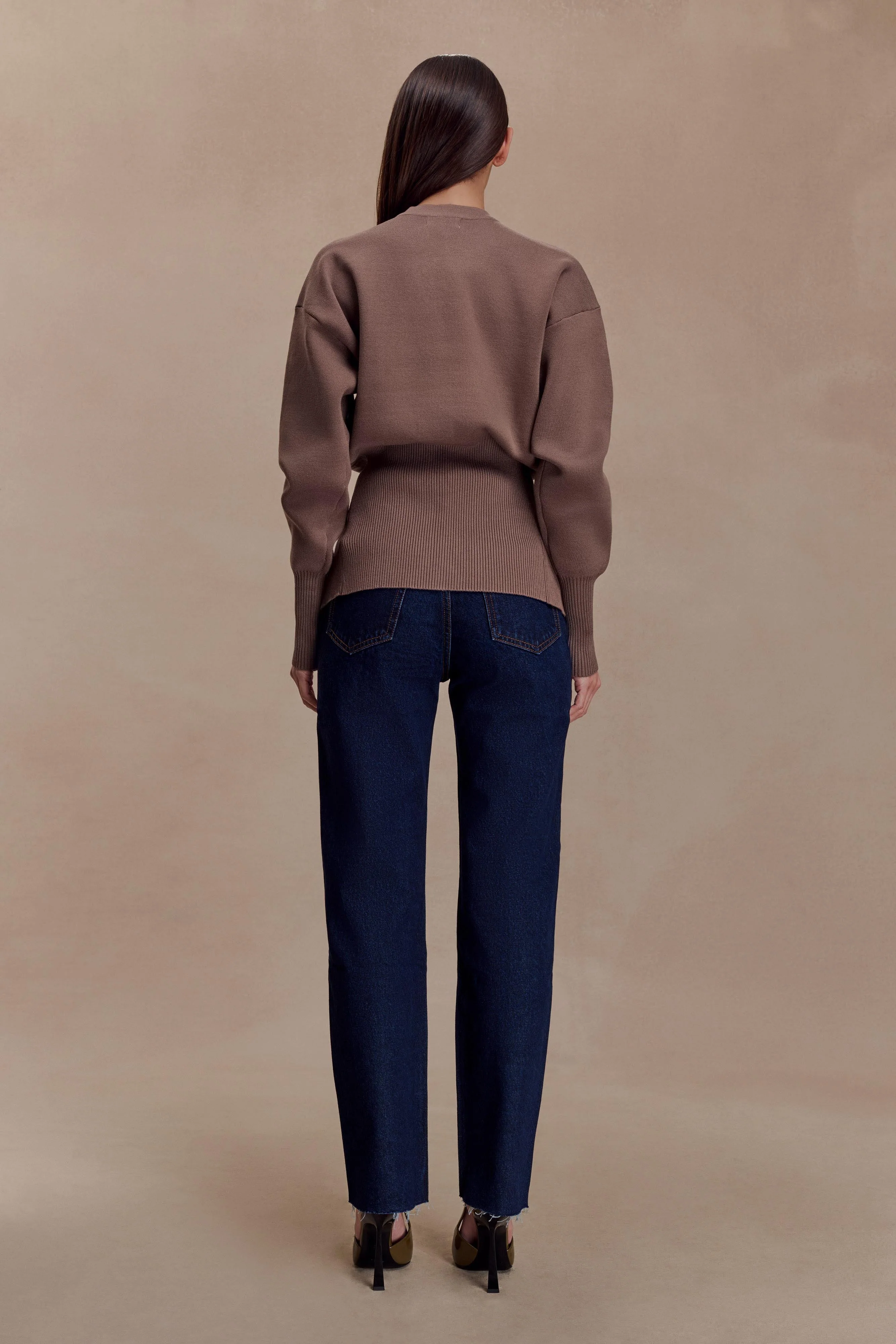 Tina Mom Jean - Indigo Blue