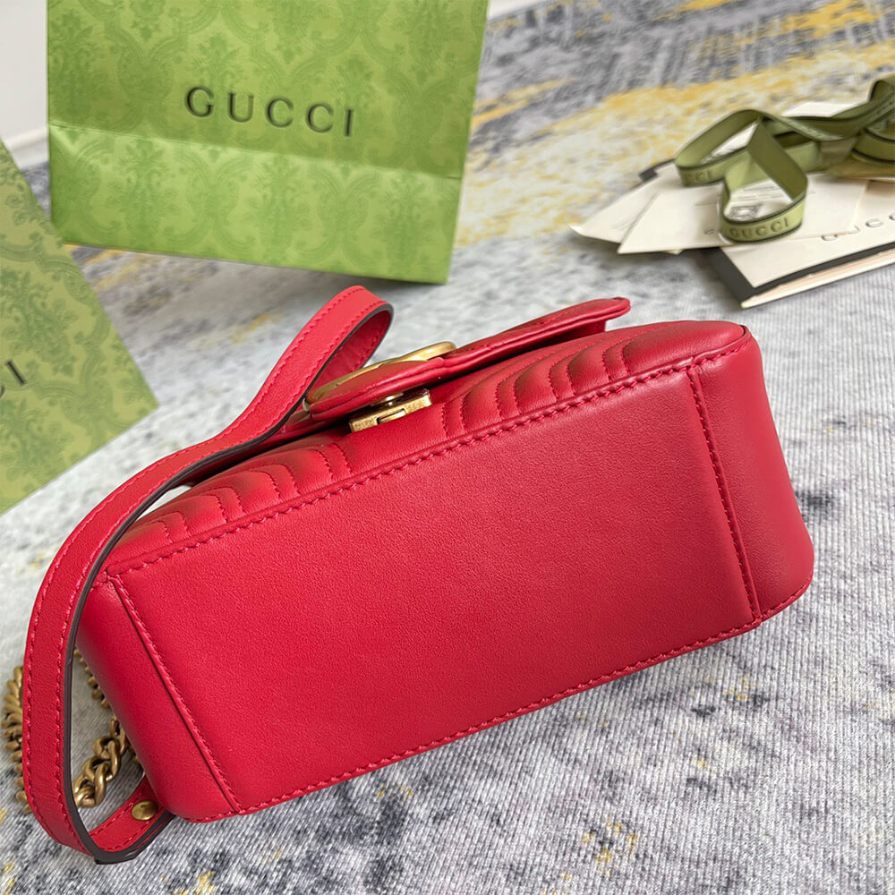 GG Marmont mini top handle bag - Top Club