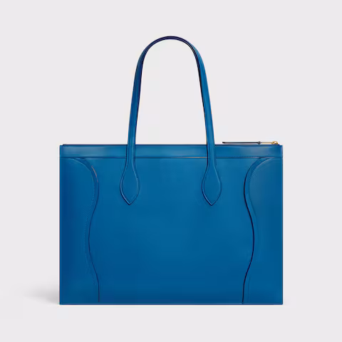 FLAT CABAS NEW LUGGAGE IN GLOSSY CALFSKIN - Top Club