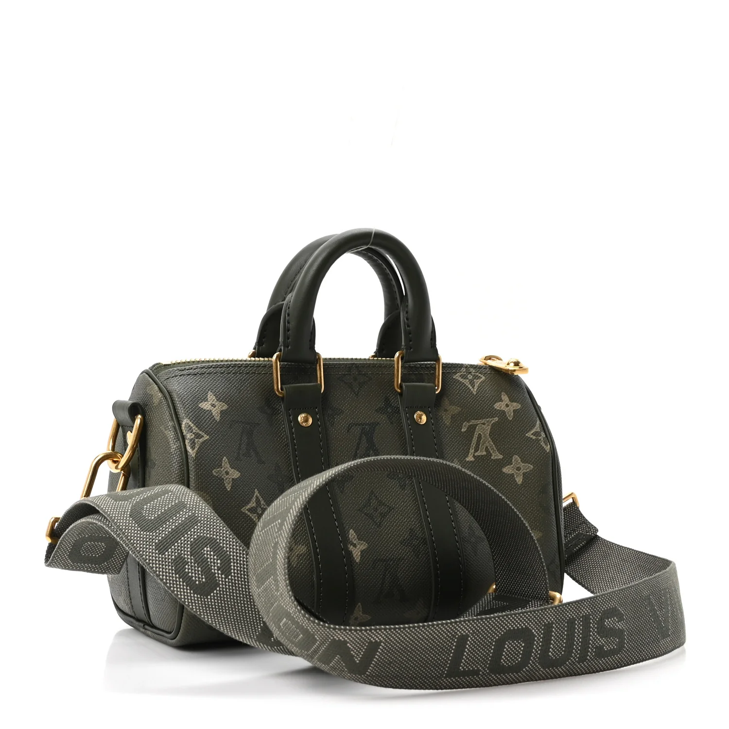 Monogram Surplus Keepall Bandouliere 25 Khaki - Top Club
