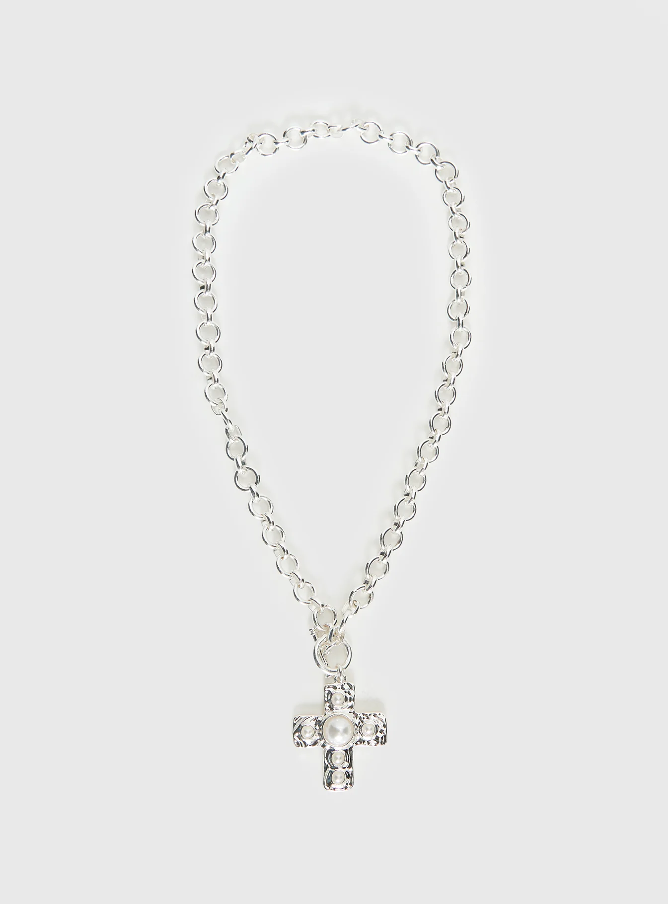 Putney Chunky Necklace Silver