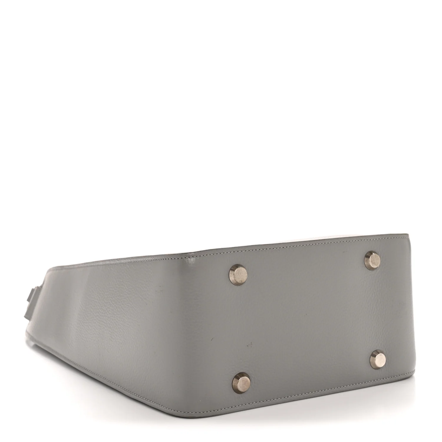 Calfskin Logo Embossed Small Tool 2.0 North-South Tote Balenciaga Grey - Top Club