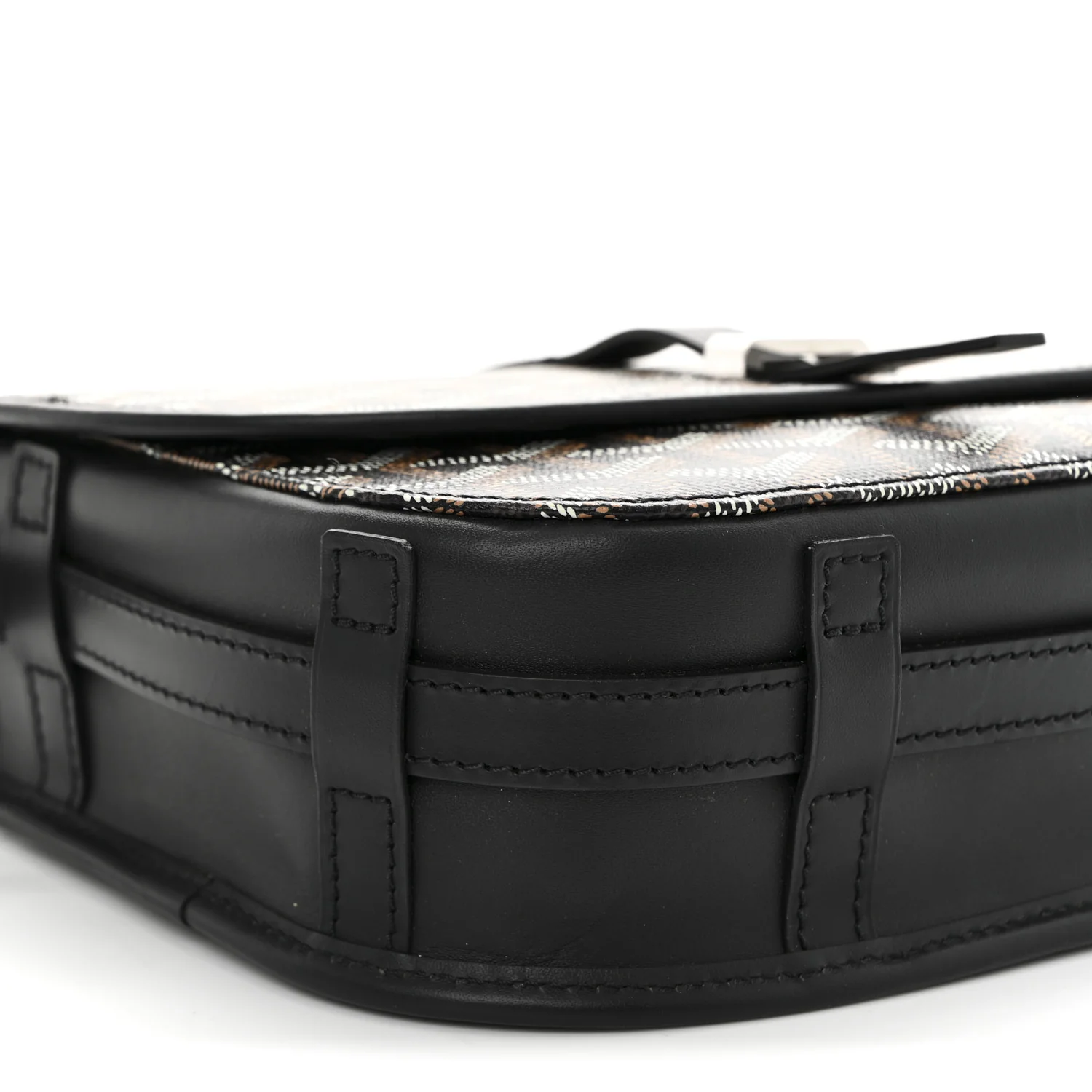Goyardine Belvedere II PM Messenger Bag Black - Top Club