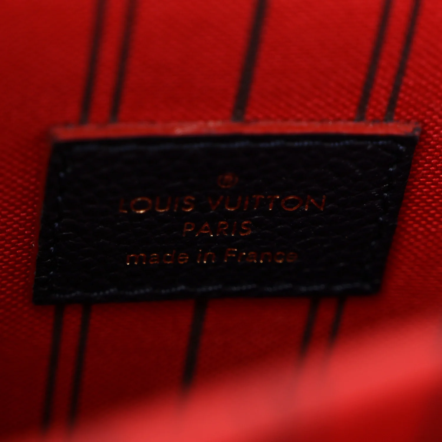 Empreinte Pochette Metis Marine Rouge - Top Club
