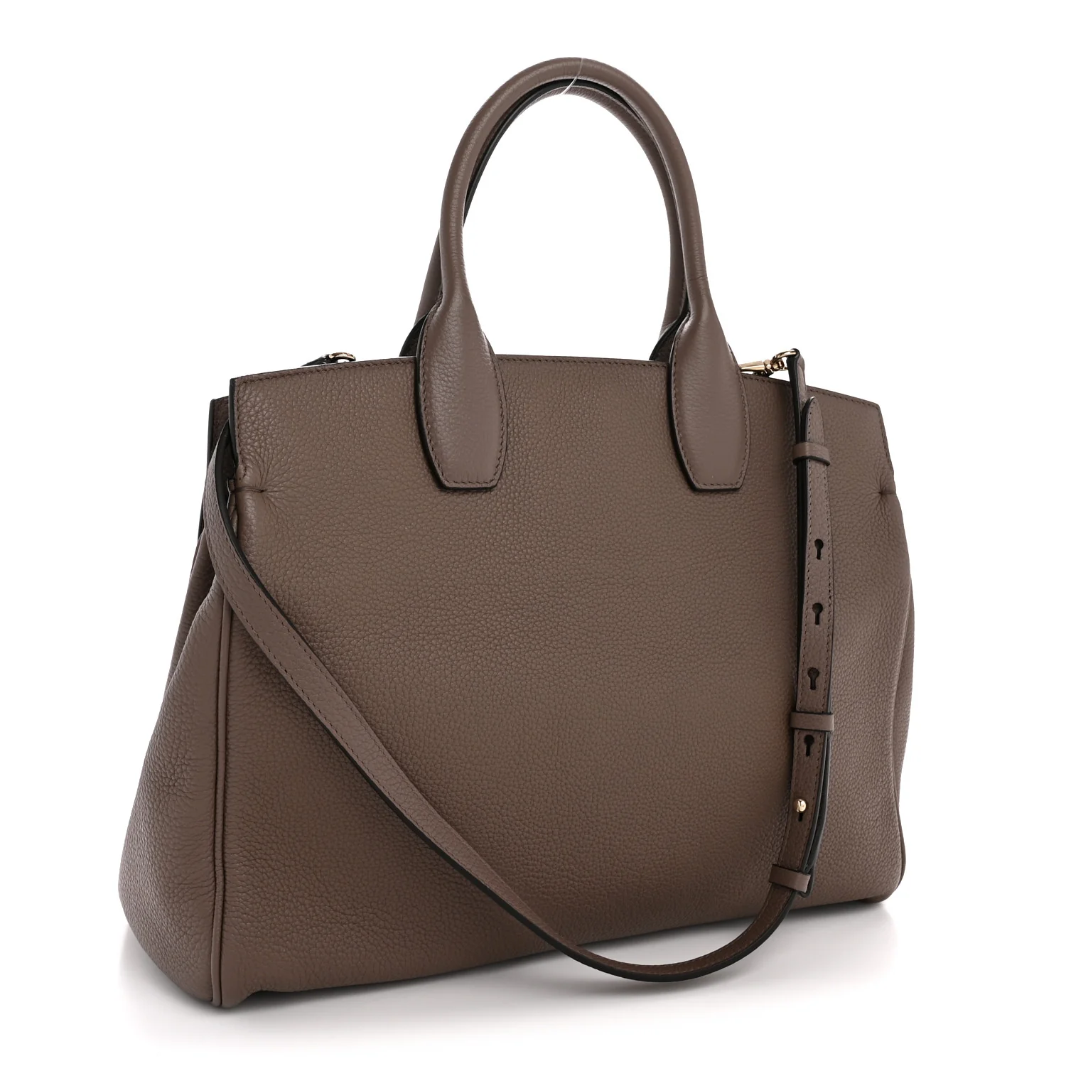 Calfskin Large Studio Bag Caraway Seed - Top Club