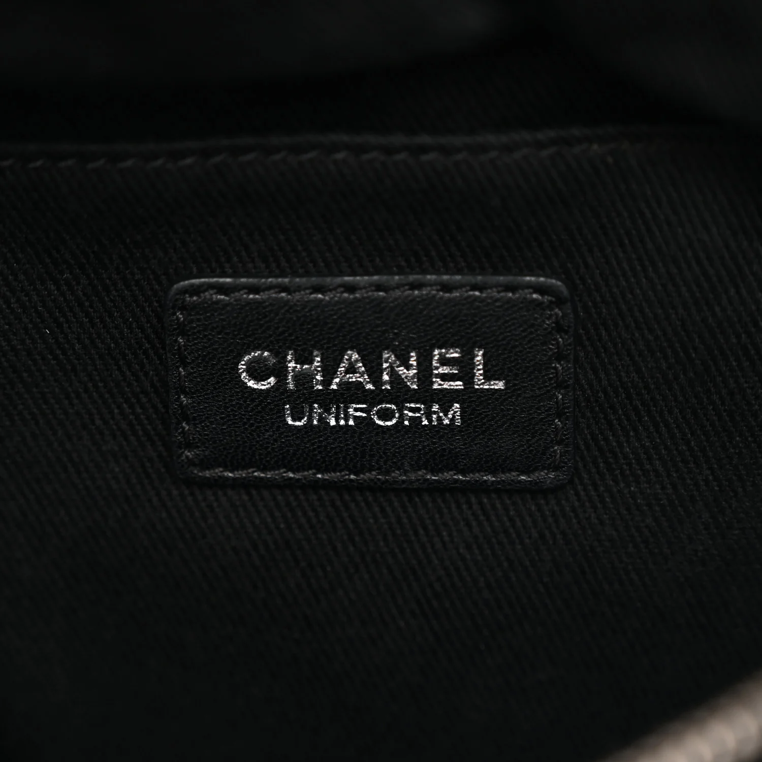 Grained Calfskin Quilted Waist Belt Bag Black - Top Club