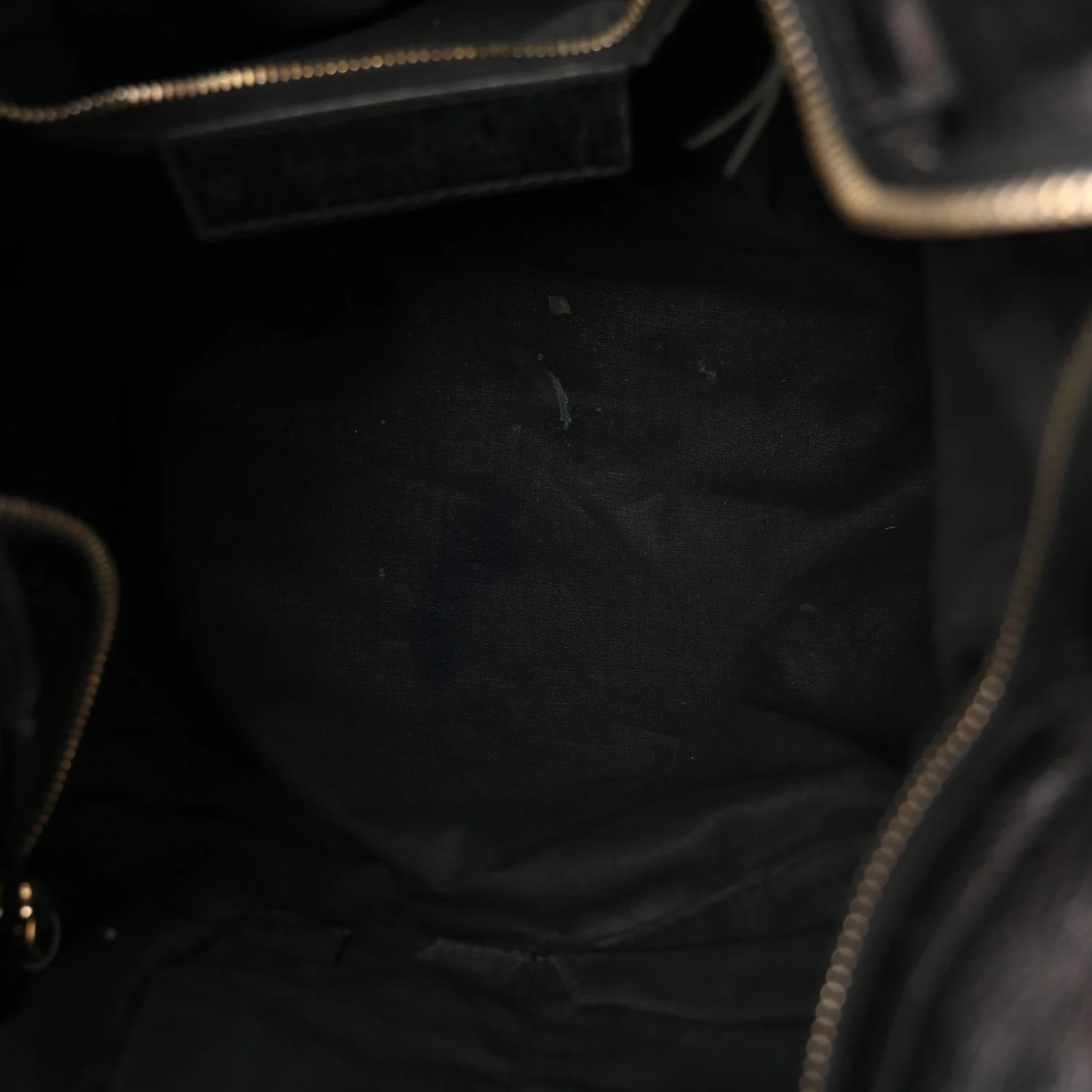 Chevre Gold Metallic Edge Hardware Velo Black - Top Club