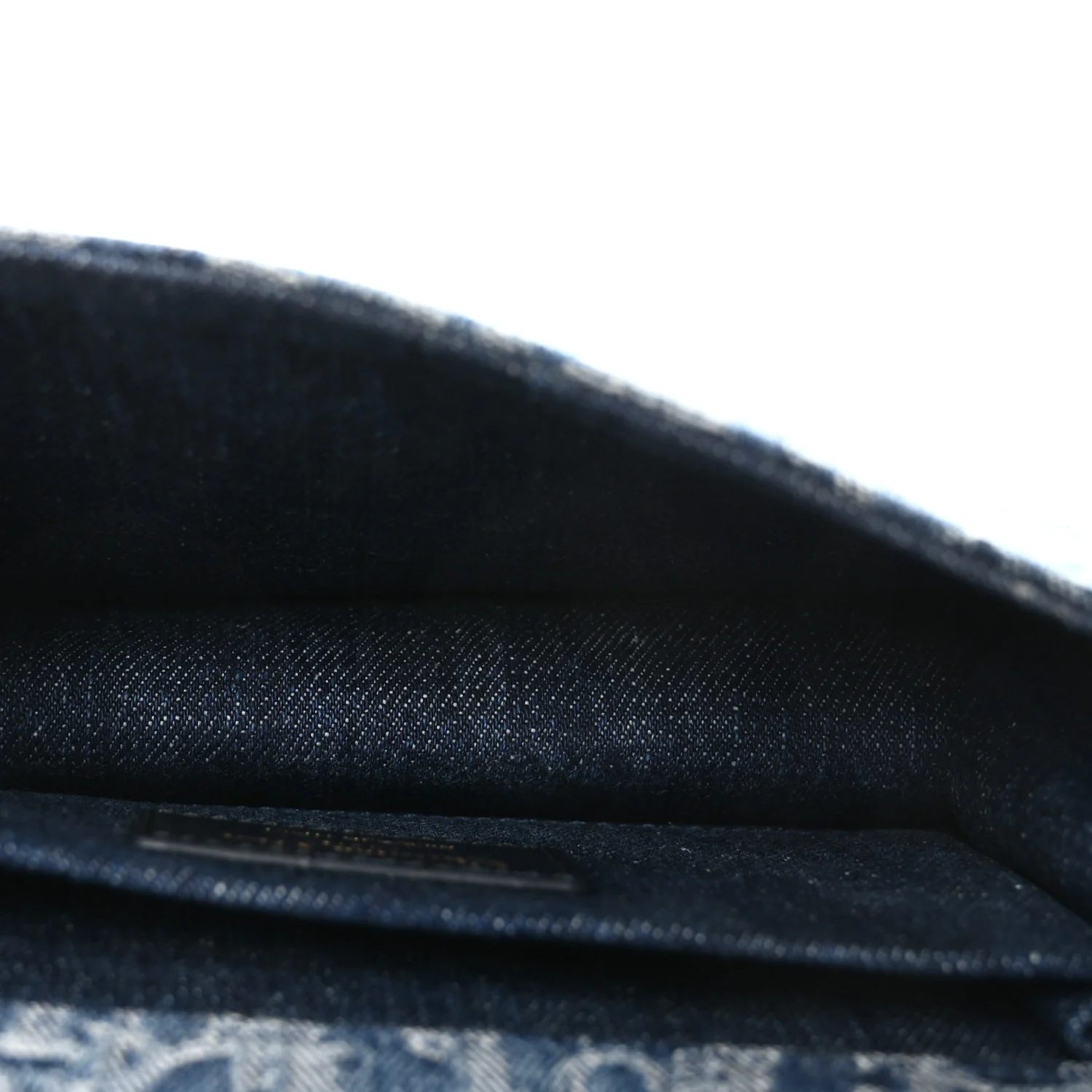 Denim Oblique 30 Montaigne East West Chain Flap Bag - Top Club