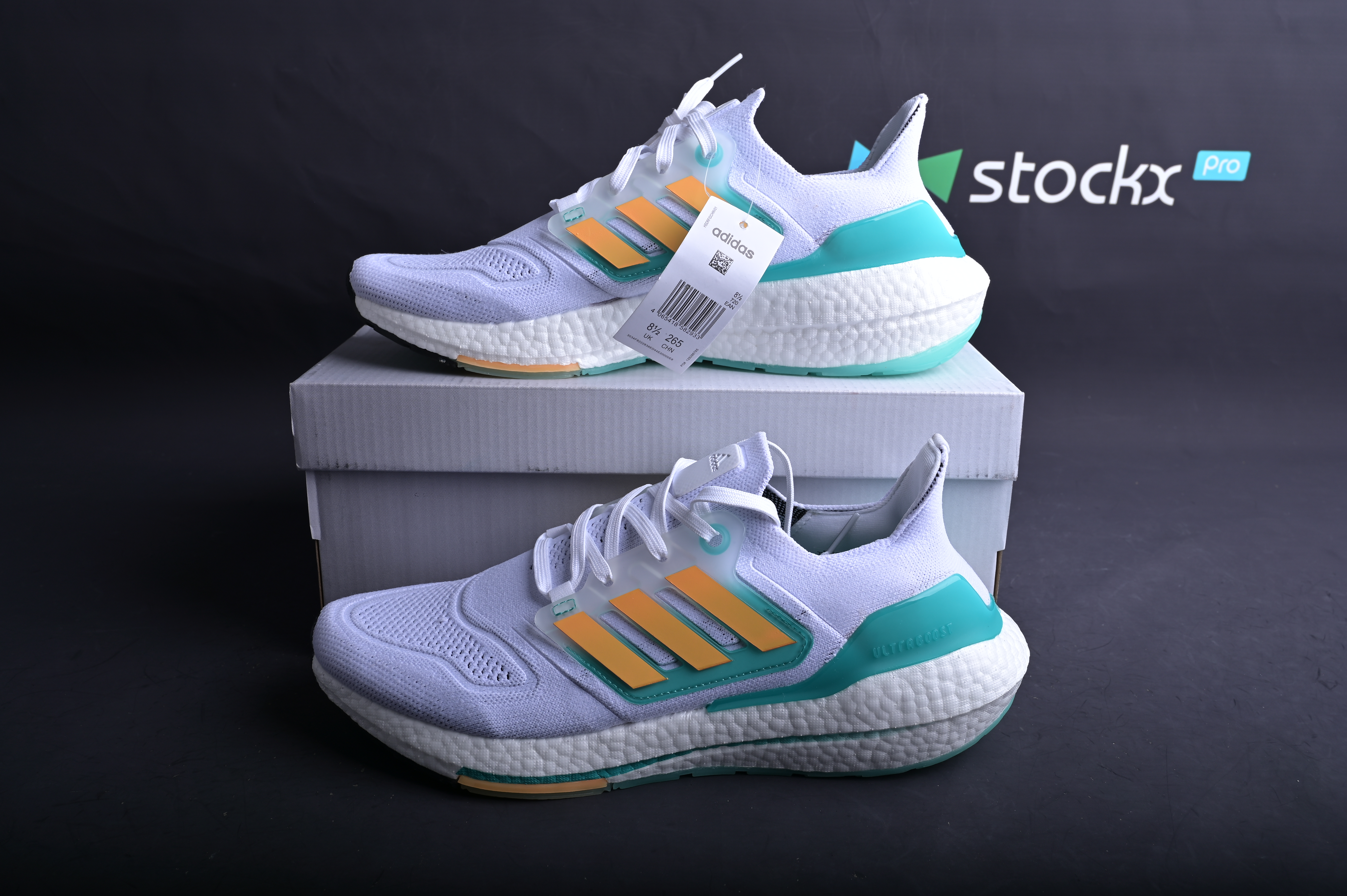 adidas Ultra Boost 22 Flash Orange Mint Rush GX5463 - Sneaker Replica Workshop