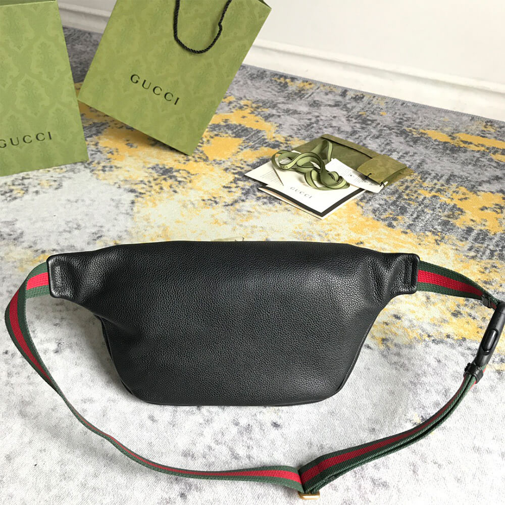 GG PRINT LEATHER BUMBAG - Top Club