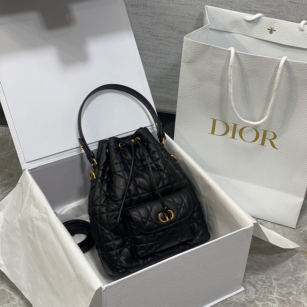 Small Dior Caro Bucket Bag(HIGH-END GRADE) - Top Club