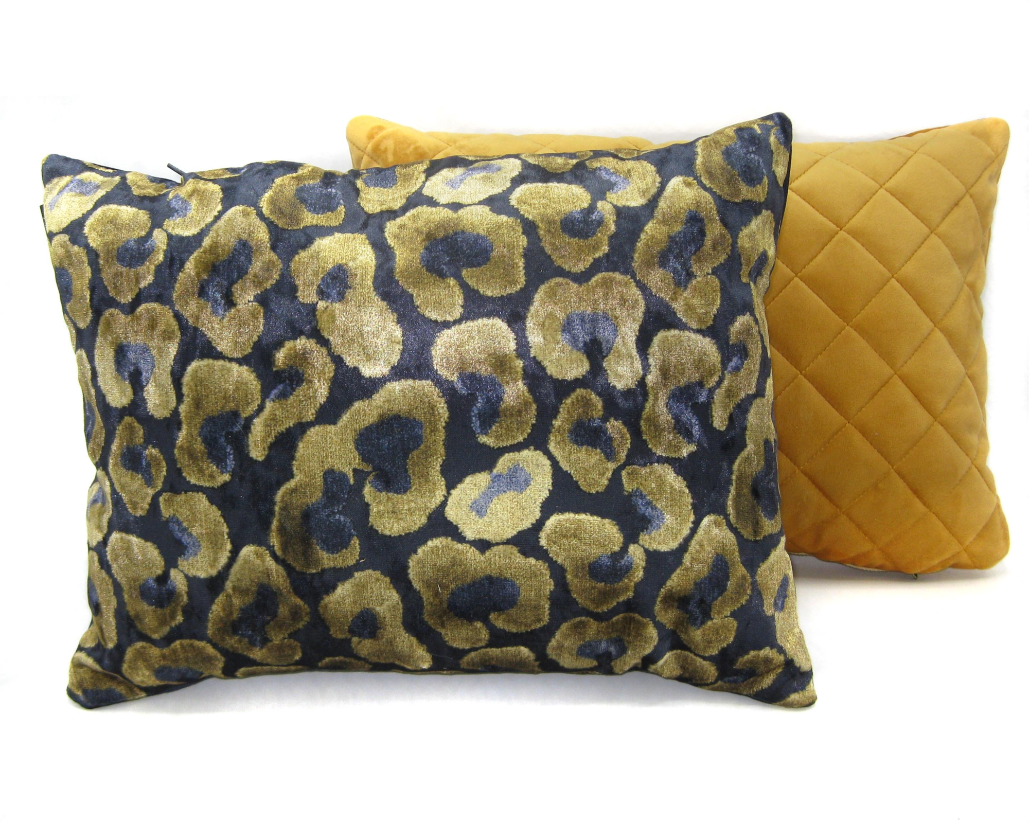 Kussen Panter night velvet Kussen velvet panter night 45 x 45 cm