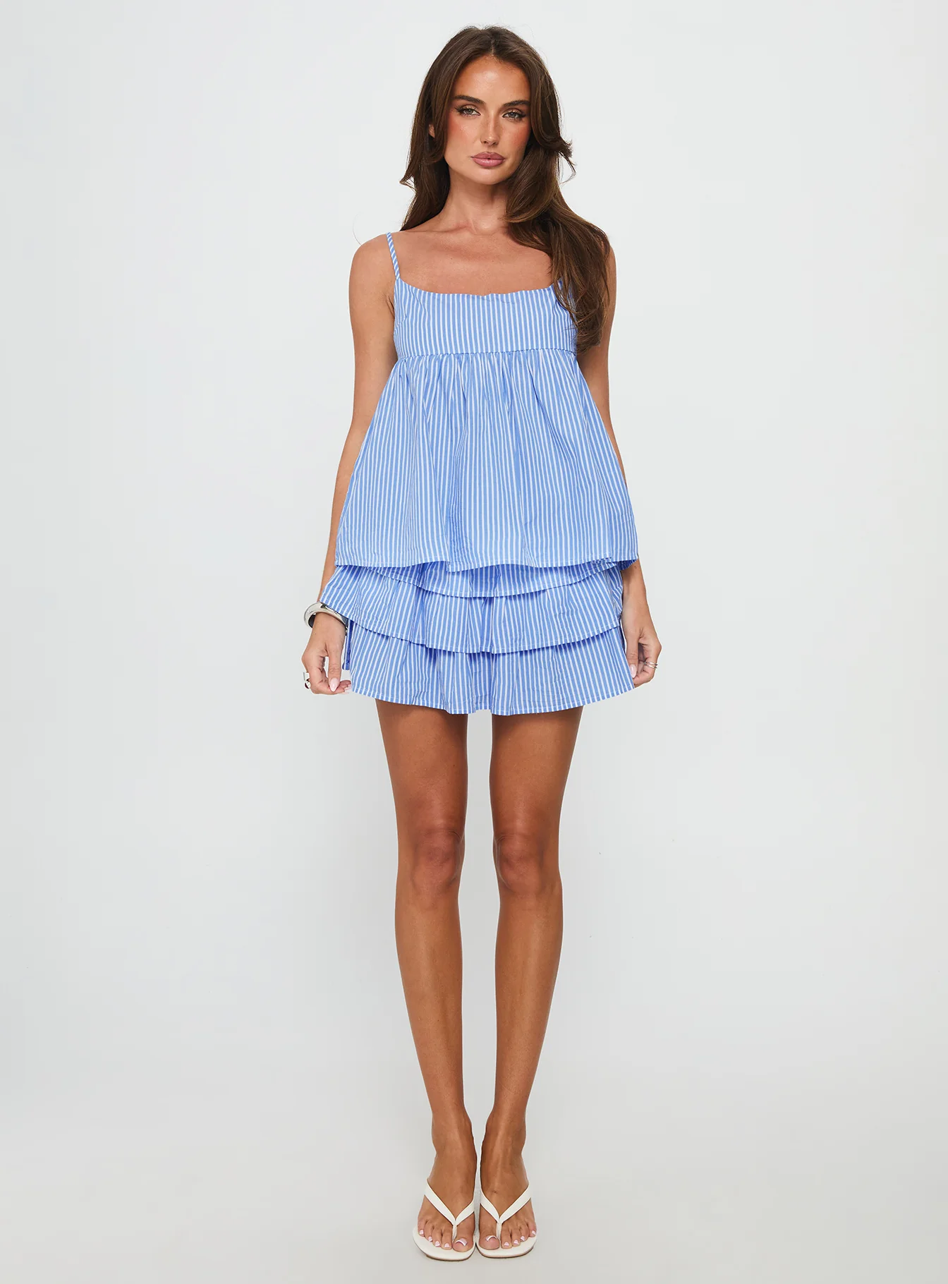 Sun Soaked Tiered Set Blue Stripe