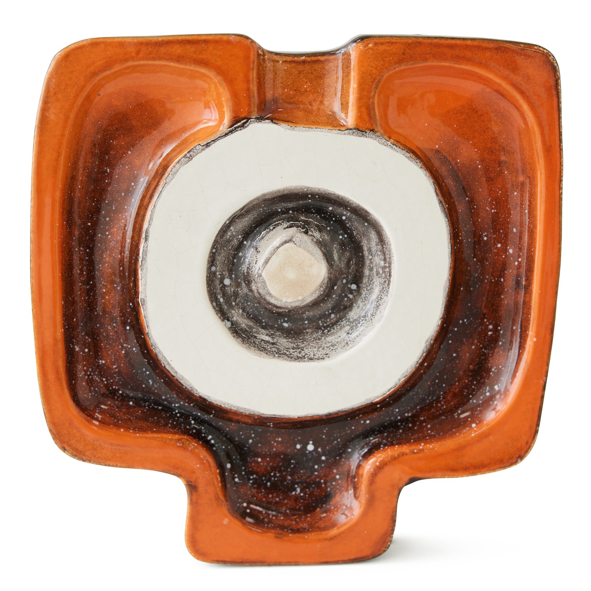 Wall art ceramic corsage