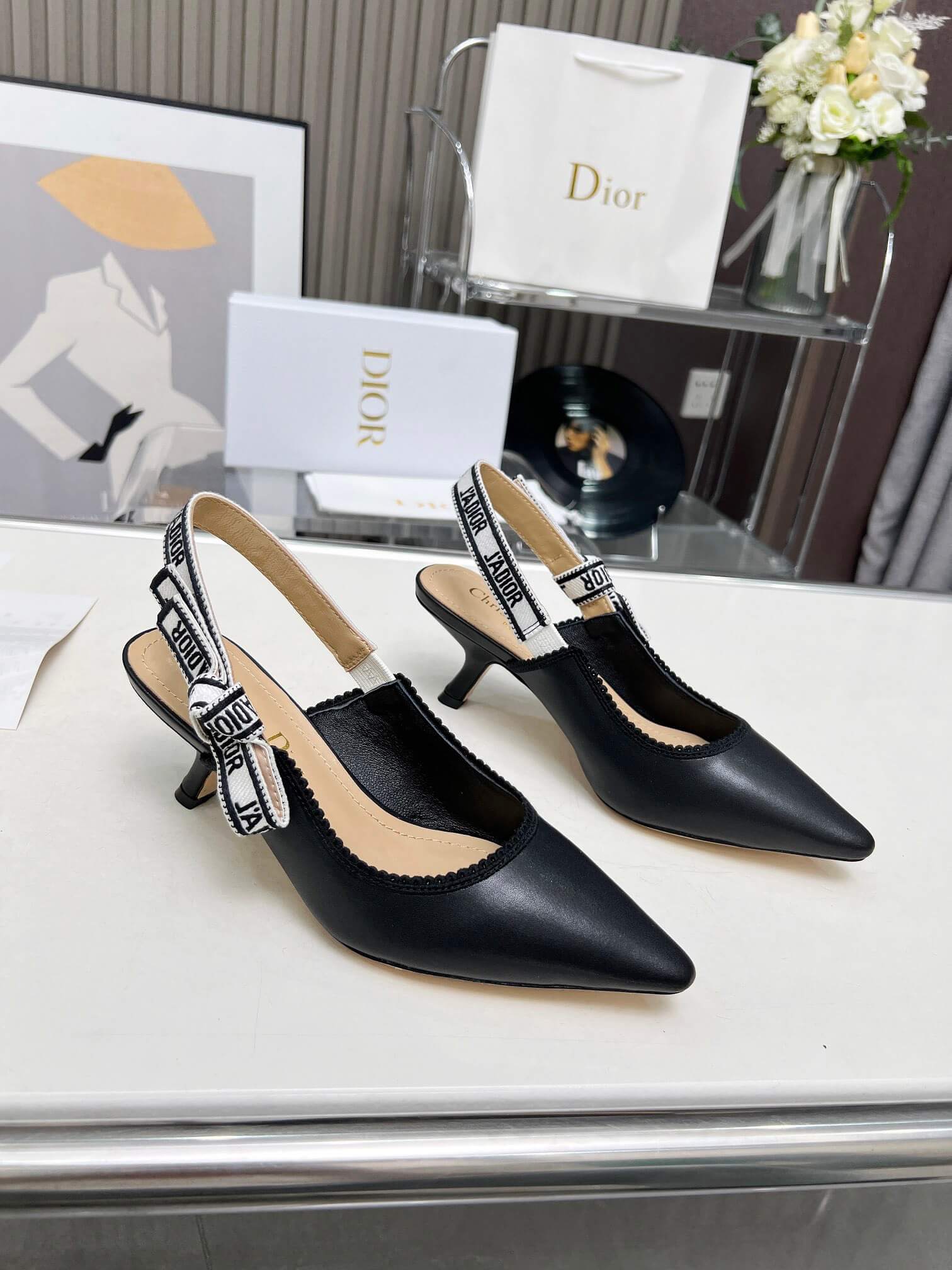 J Adior Slingback Pump - Top Club
