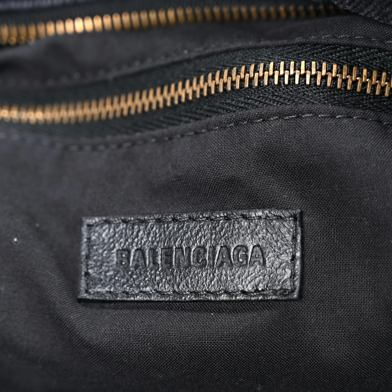 Washed Denim Classic Hardware Medium Le City Black - Top Club