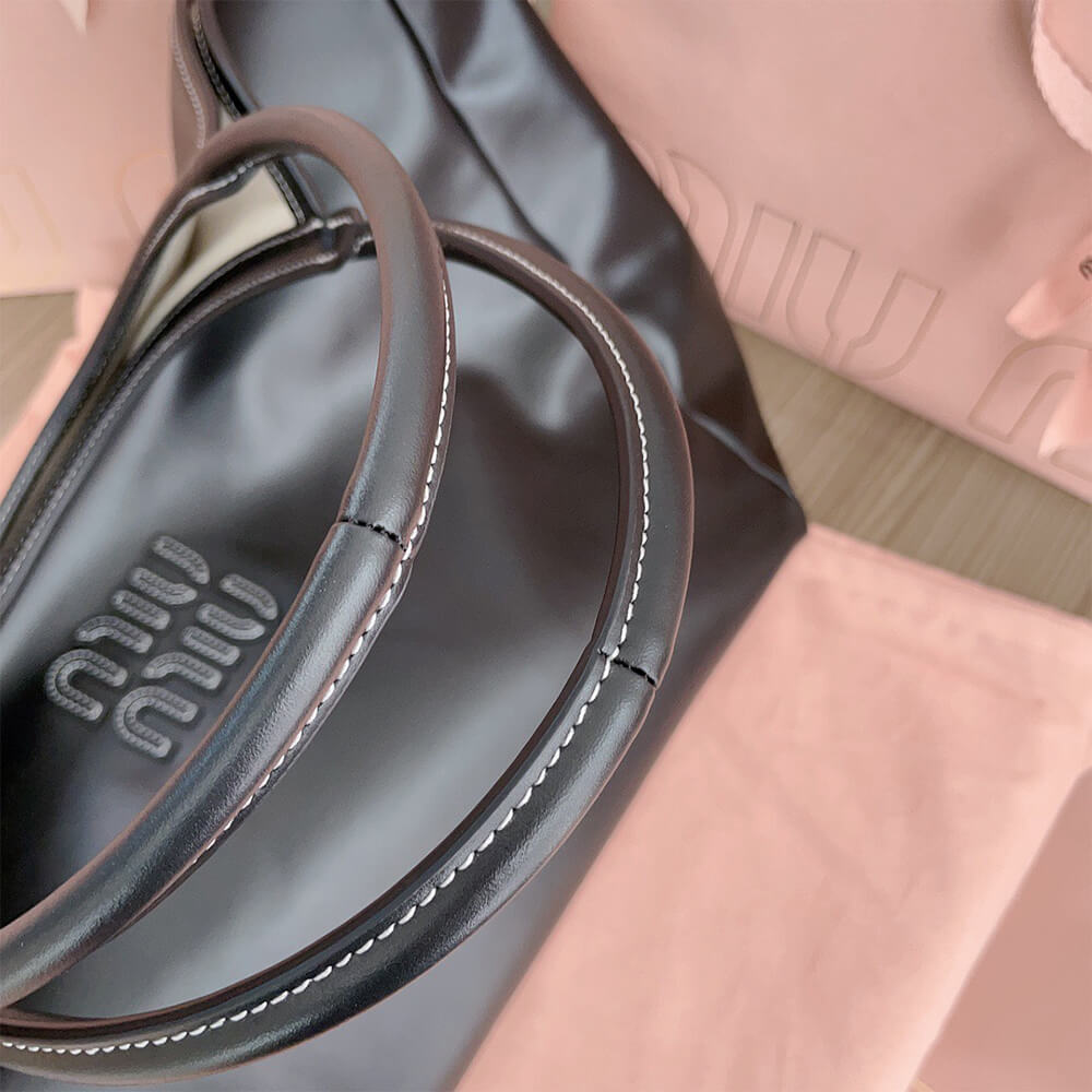 MIUMIU LARGE IVY LEATHER BAG(HIGH-END GRADE) - Top Club