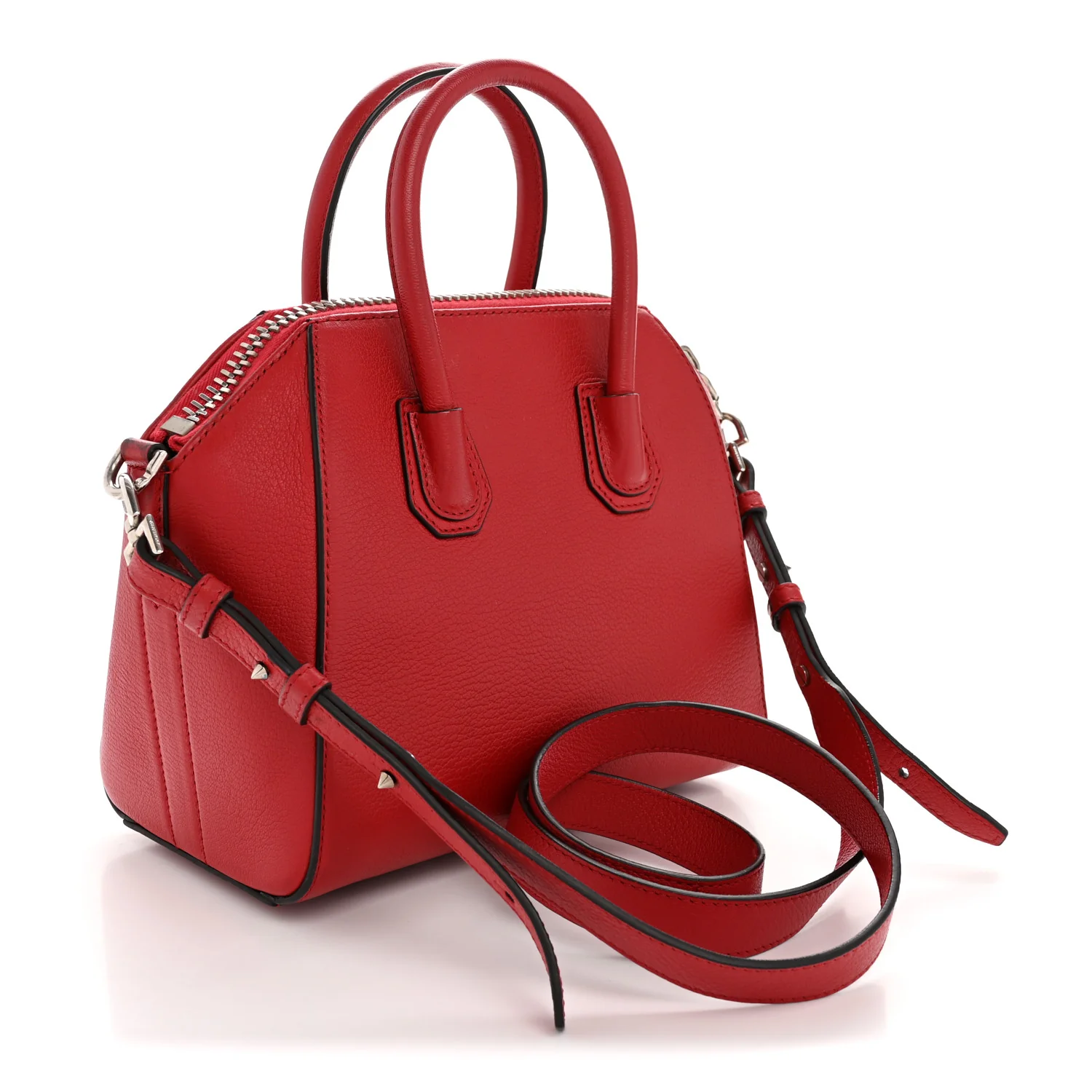 Sugar Goatskin Mini Antigona Red - Top Club