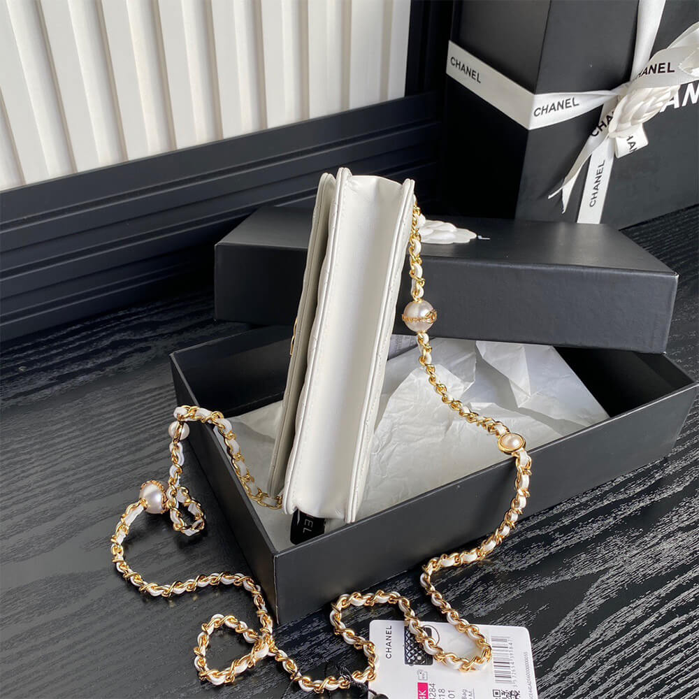 CHANEL Flap Phone Holder with Chain(HIGH-END GRADE) - Top Club