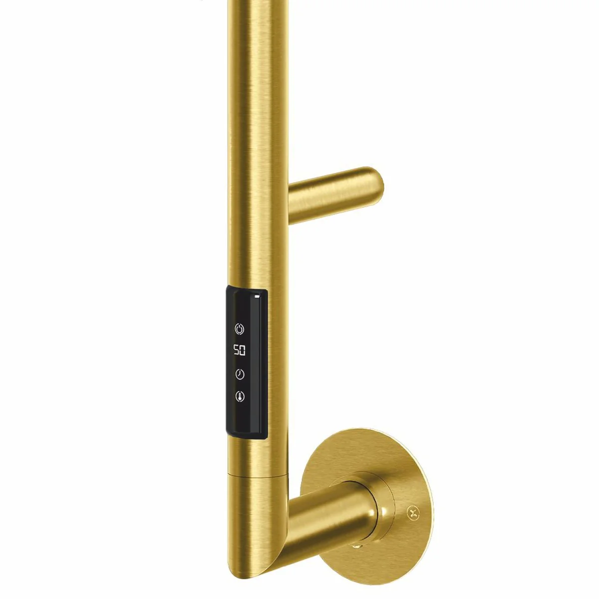 Luxury bathroom towel warmer brass H. 170 cm - Vertical electric bathroom radiator