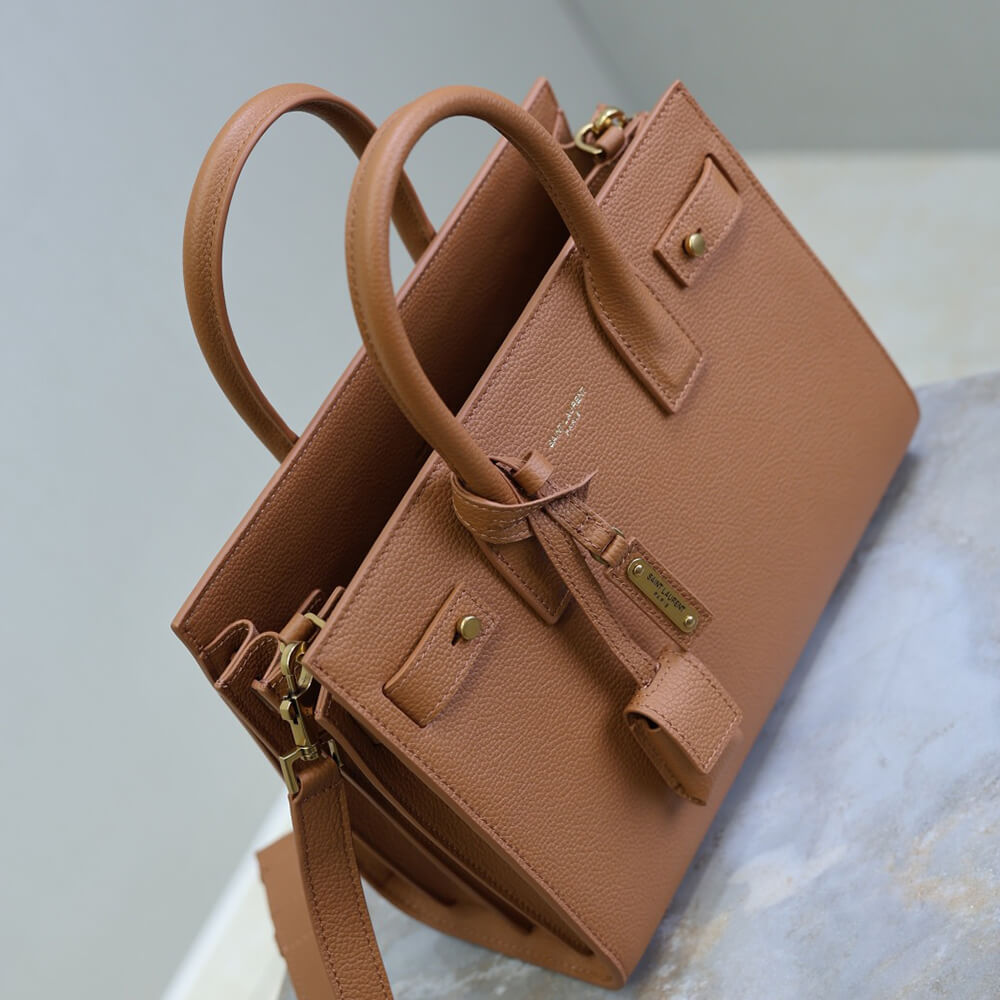 YSL SAC DE JOUR IN SUPPLE GRAINED LEATHER   BABY(HIGH-END GRADE) - Top Club
