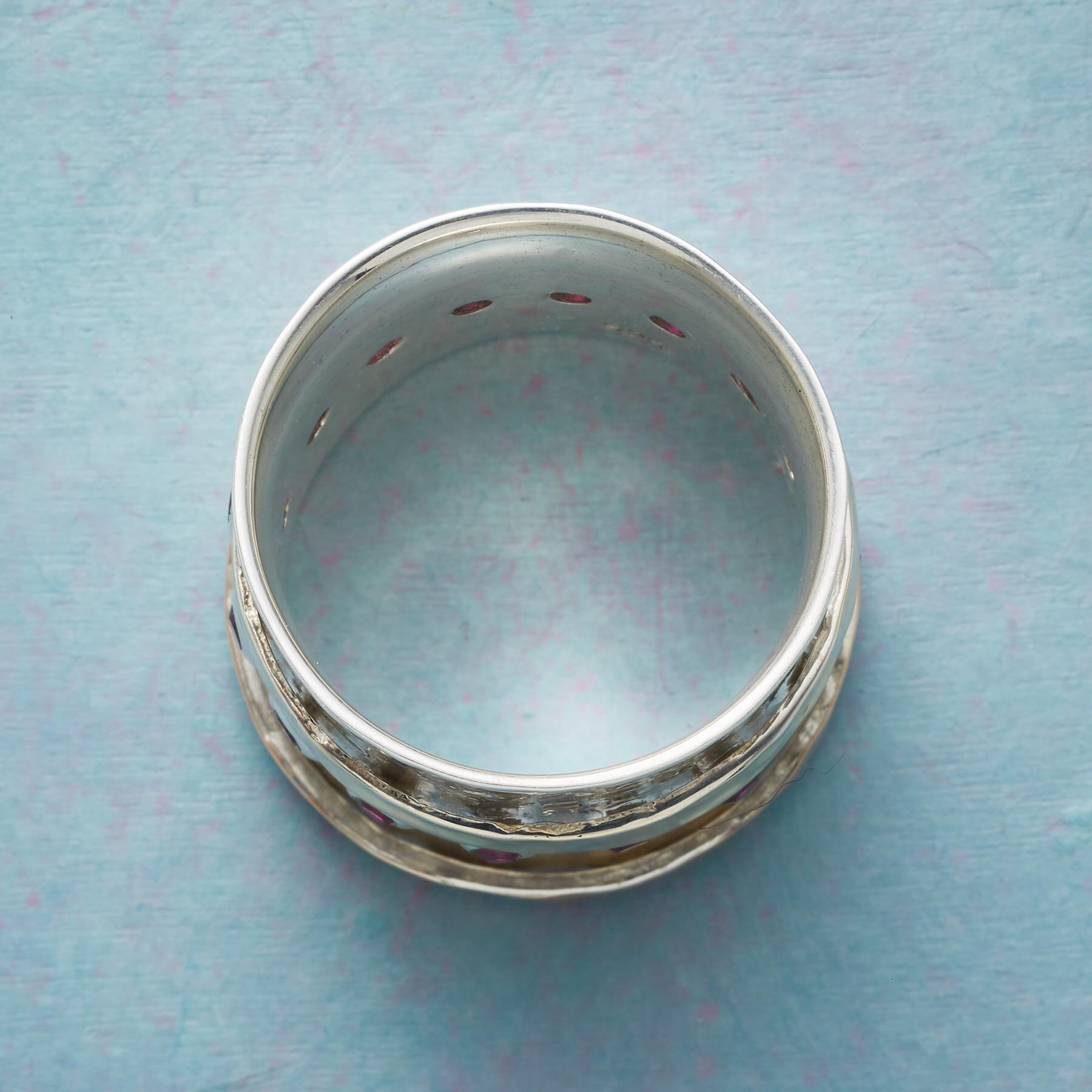 Belted Ruby Ring - Sundance Living