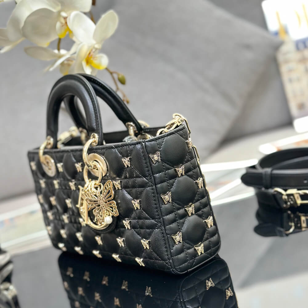 MEDIUM LADY D-JOY BAG - Top Club
