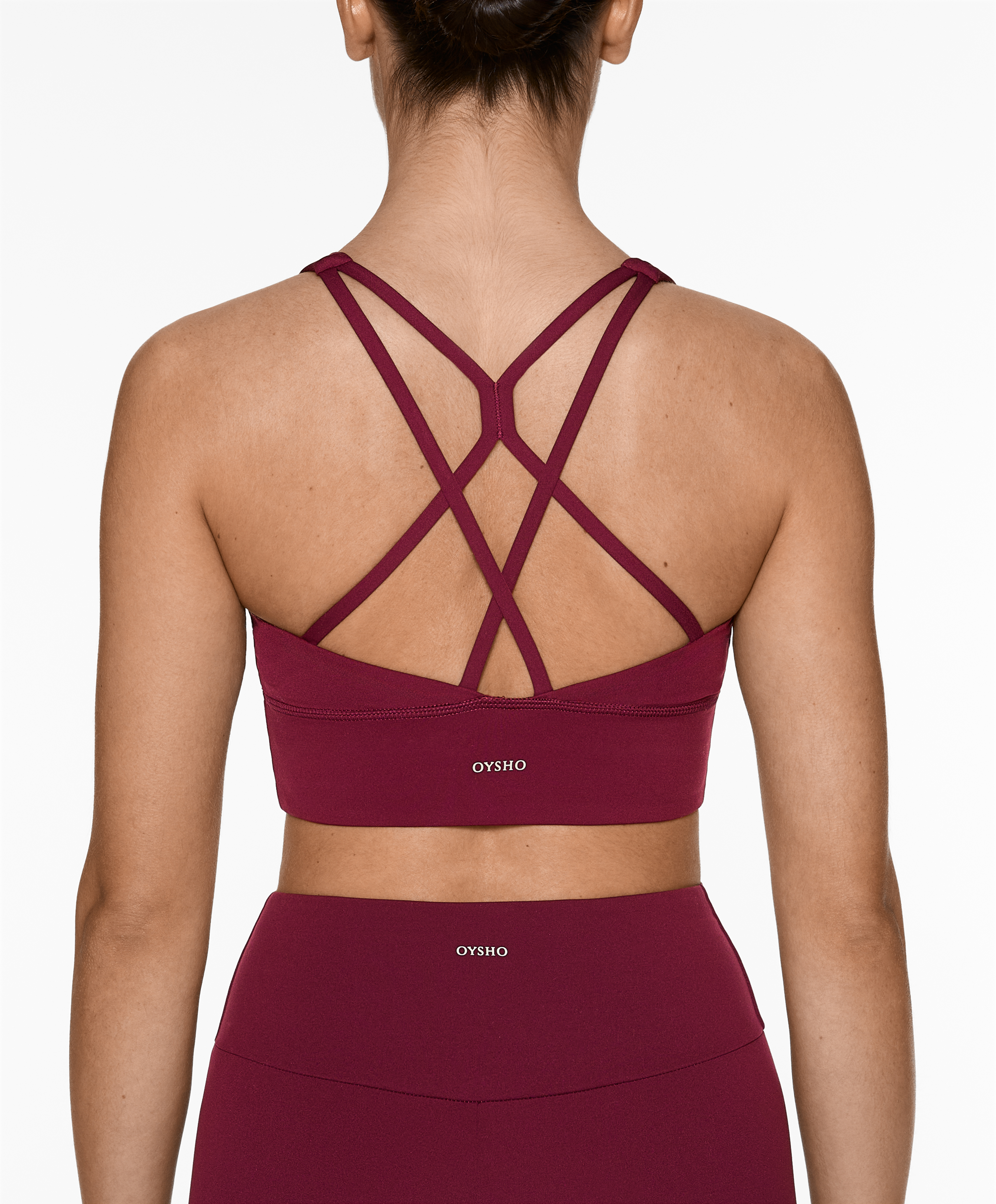 OYSHO Medium-support comfortlux sports bra with cups