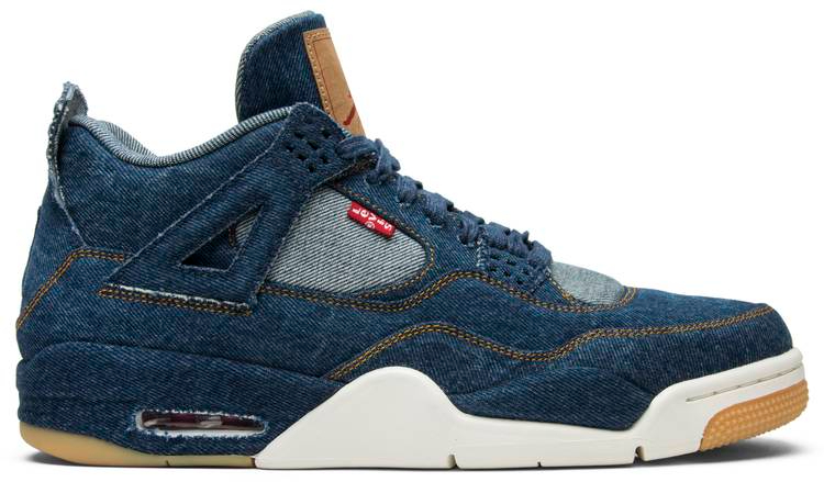 Levi s x Air Jordan 4 Retro  Denim  AO2571-401 Replicas - Sneaker Replica Workshop
