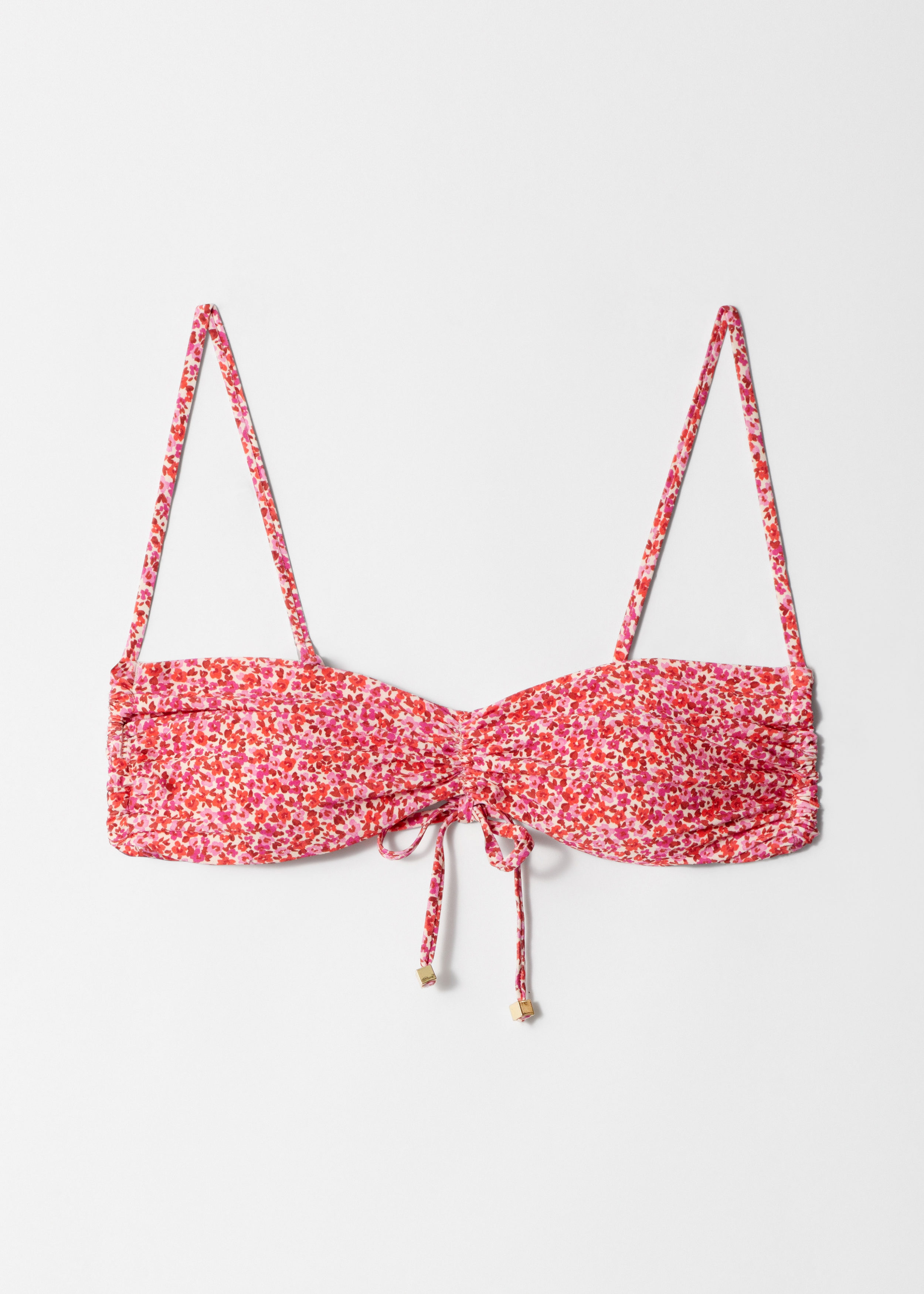 & Other Stories RUCHED BIKINI TOP