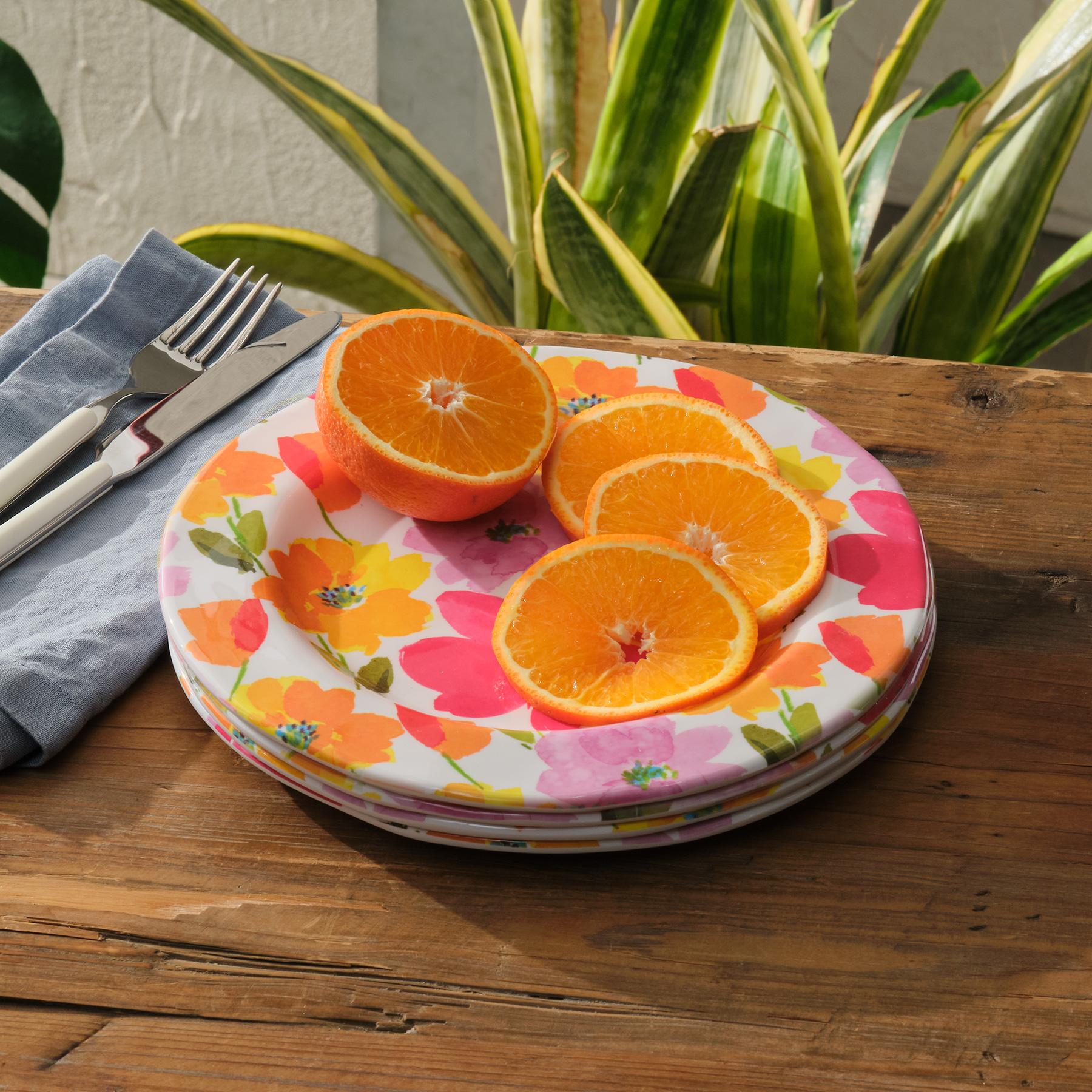Fanciful Garden Salad Plate Set - Sundance Living