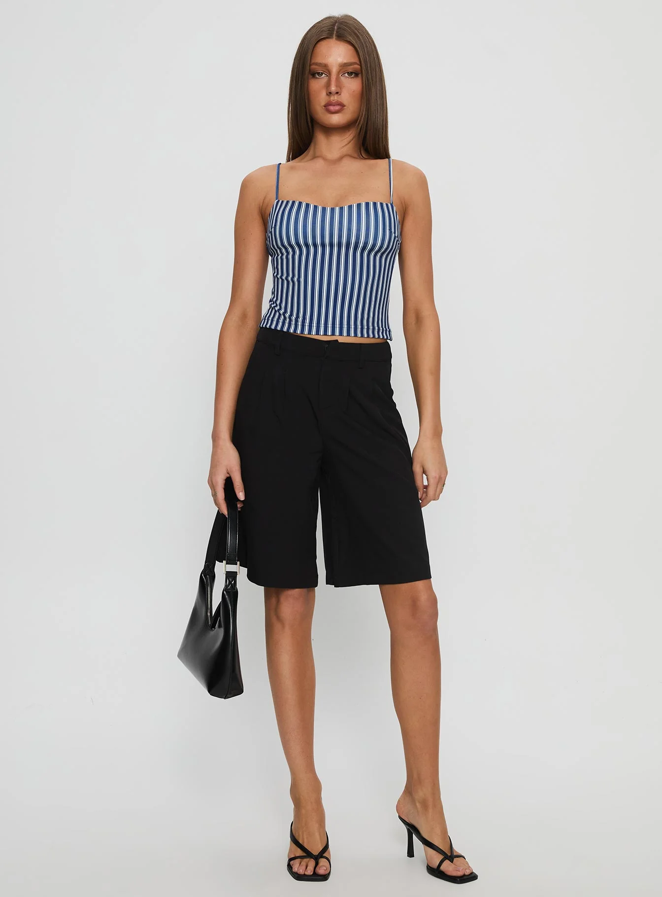 Evanda Top Blue Stripe