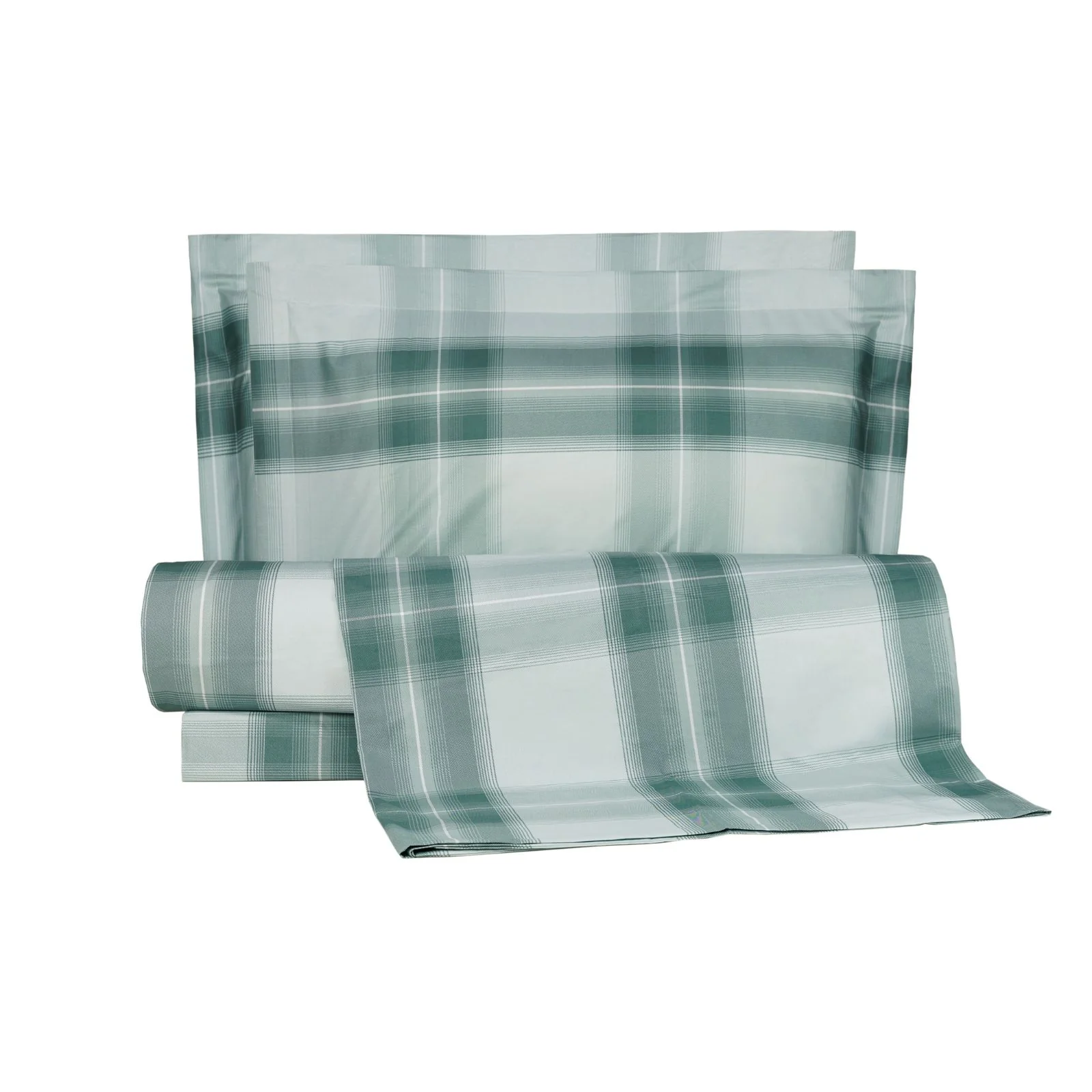 Completo Lenzuola In Percalle Zermatt Singolo