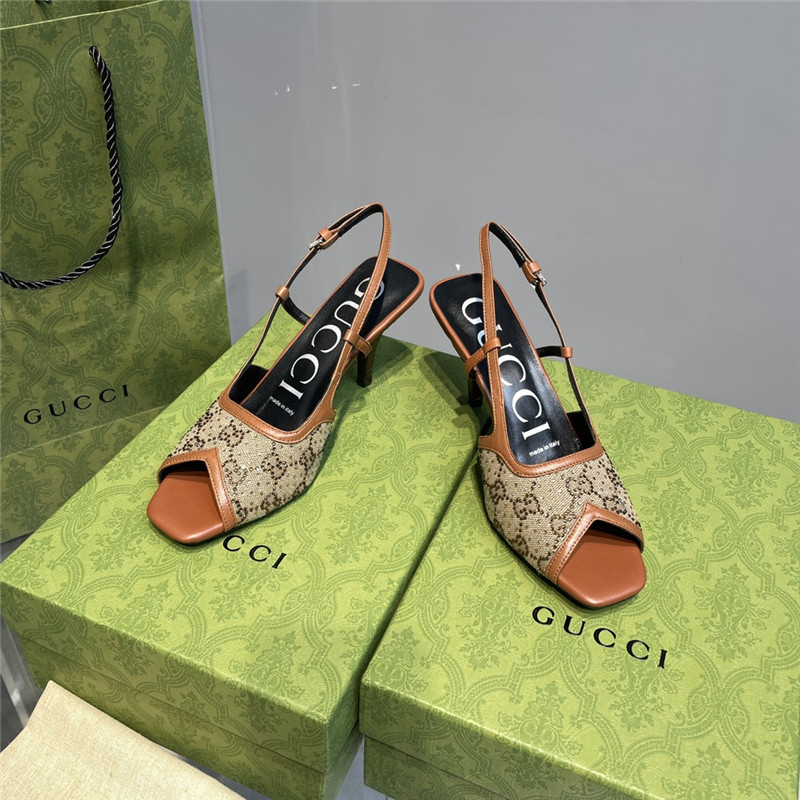 gucci mesh fish mouth high heel sandals - Sneaker Replica Workshop